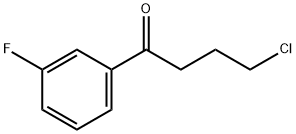 4-CHLORO-1-(3-FLUOROPHENYL)-1-OXOBUTANE Structure