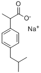 IBUPROFEN SODIUM SALT 구조식 이미지