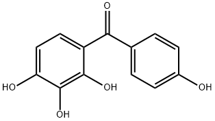 2,3,4,4'-Tetrahydroxybenzophenone  구조식 이미지