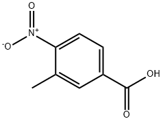 3-Methyl-4-nitrobenzoic acid 구조식 이미지