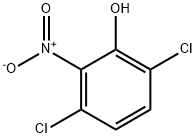 3,6-디클로로-2-니트로-페놀 구조식 이미지