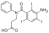 iobenzamic acid Structure