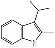 1H-Indole,2-methyl-3-(1-methylethyl)-(9CI) 구조식 이미지