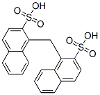 methylenebisnaphthalene-2-sulphonic acid  Structure