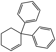 3,3-디페닐-1-시클로헥센 구조식 이미지