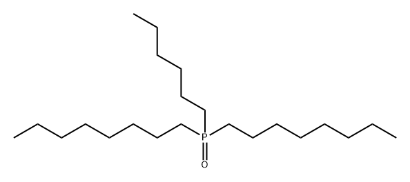 DIOCTYLMONOHEXYLPHOSPHINEOXIDE Structure