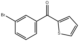 (3-BroMophenyl)(2-thienyl)Methanone Structure