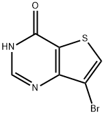 7-BROMOTHIENO[3,2-D]PYRIMIDIN-4(1H)-ONE Structure