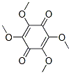 2,3,5,6-테트라메톡시-p-벤조퀴논 구조식 이미지