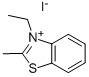 3-ETHYL-2-METHYLBENZOTHIAZOLIUM IODIDE Structure