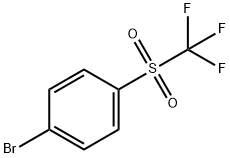 1-Bromo-4-[(trifluoromethyl)sulfonyl]benzene Structure