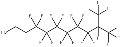 1H,1H,2H,2H-PERFLUORO-9-METHYLDECAN-1-OL 구조식 이미지