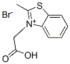 3-(카르복시메틸)-2-메틸벤조티아졸륨브로마이드 구조식 이미지