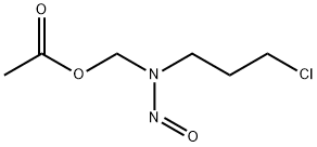 N-NITROSO-N-(ACETOXYMETHYL)-3-CHLOROPROPYLAMINE Structure
