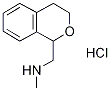 Isochroman-1-ylmethyl-methyl-amine hydrochloride Structure