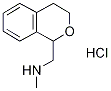 Isochroman-1-ylmethyl-methyl-amine hydrochloride 구조식 이미지