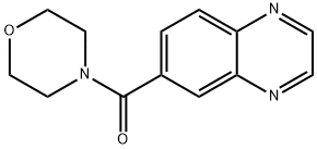 Morpholin-4-yl-quinoxalin-6-yl-methanone 구조식 이미지