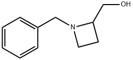 N-벤질-2-아제티딘메탄올 구조식 이미지