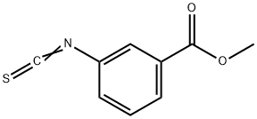 3-메톡시카르보닐페닐이소티오시아네이트 구조식 이미지