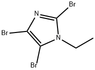 2,4,5-tribroMo-1-ethyl-1H-iMidazole 구조식 이미지