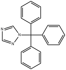 1-TRITYL-1H-1,2,4-트리아졸 구조식 이미지