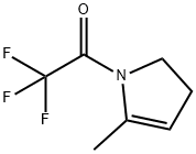 1H-Pyrrole, 2,3-dihydro-5-methyl-1-(trifluoroacetyl)- (9CI) Structure