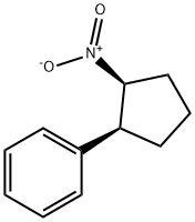 Benzene, [(1S,2S)-2-nitrocyclopentyl]- (9CI) Structure