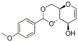 4 6-O-(4-METHOXYBENZYLIDENE)-D-GLUCAL Structure