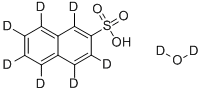 2-NAPHTHALENE-D7-SULFONIC ACID Structure