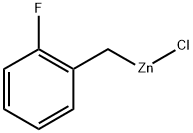 2-FLUOROBENZYLZINC CHLORIDE Structure