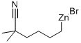 5-시아노-5-메틸헥실아연브로마이드 구조식 이미지