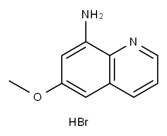 8-AMINO-6-METHOXYQUINOLINE HYDROBROMIDE& Structure