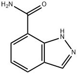 1H-인다졸-7-카르복스아미드(9CI) 구조식 이미지