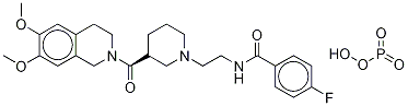 YM 758 Phosphate Structure