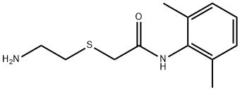 2-[(2-aminoethyl)thio]-N-(2,6-dimethylphenyl)acetamide Structure