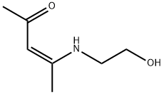 2-AMINOETHANOL-2-PENTEN-4-ONE  97 Structure