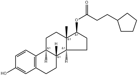 Estradiol Cypionate 구조식 이미지