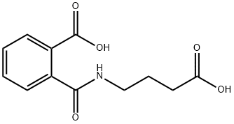 N-프탈로일-4-아미노부티르산 구조식 이미지