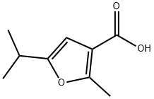 5-ISOPROPYL-2-METHYL-3-FUROIC ACID Structure