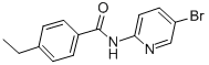 N-(5-BROMO-2-PYRIDINYL)-4-ETHYL-BENZAMIDE Structure