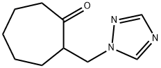 2-(1H-1,2,4-triazol-1-ylmethyl)cycloheptanone(SALTDATA: FREE) 구조식 이미지