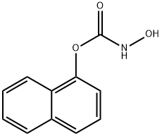 naphthalen-1-yl N-hydroxycarbamate Structure