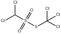 Dichloromethyl(trichloromethylthio) sulfone Structure