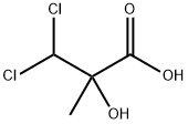 3,3-Dichloro-2-hydroxy-2-methylpropionic acid Structure