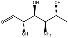 4-amino-4,6-dideoxy-D-mannose Structure