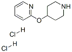 2-(PIPERIDIN-4-YLOXY)PYRIDINE DIHYDROCHLORIDE 구조식 이미지