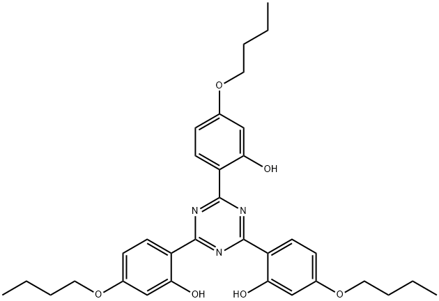 3135-19-1 2,4,6-Tris(2Hydroxy-4Butoxyphengl)-1,3,5-Triazine