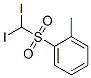 1-[(Diiodomethyl)sulfonyl]-2-methylbenzene Structure