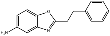 2-(2-phenylethyl)-1,3-benzoxazol-5-amine Structure