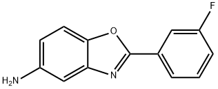 2-(3-FLUORO-PHENYL)-BENZOOXAZOL-5-YLAMINE Structure